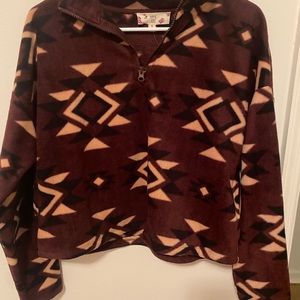 Aztec half zip